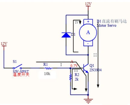 三極管,下拉電阻